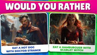 Would You Rather - Marvel and DC Edition ‍️(Superman, Batman, Loki, Iron Man, X-men)