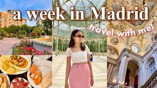 MADRID, SPAIN TRAVEL VLOG 2023 | spend a week with me in spain!