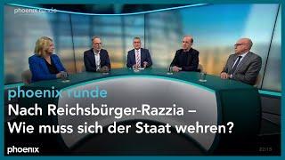 phoenix runde: Nach Reichsbürger-Razzia – Wie muss sich der Staat wehren? (13.12.22)