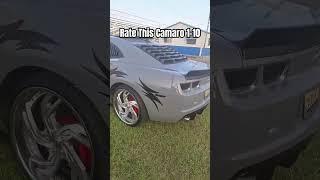 Rate this Camaro 1-10 #cars #shorts #chevrolet #carculture #youtubeshorts #youtube