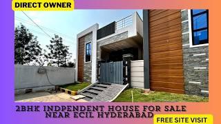 121 SQYDS 2BHK READY TO MOVE HOUSE FOR SALE NEAR DAMMAIGUDA MUNCIPALTY ECIL HYDERABAD