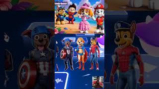 Paw Patrol Scary Chase vs Ryder x Coffin Dance Tiles Hop EDM Rush #coffindance #tileshop