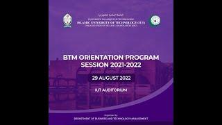 BTM Orientation 2022