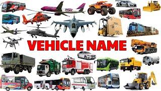 100 Vehicle Names | Types of Vehicles in English | Vehicles Vocabulary Words | English Vocabulary