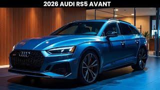 2026 Audi RS5 Avant First Look – Audi’s Most Powerful Wagon Yet!