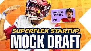 Dynasty Mock Draft | Expert Fantasy Football Picks, Strategy & Advice for a Superflex Startup (2025)
