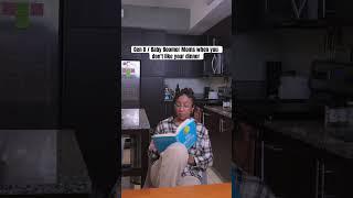 Gen X / Baby Boomer Moms when you don't like dinner #comedy #theclassiiics #mom #genx #babyboomer