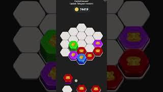 How to play Hamster New Hexa puzzle /How to make unlimited Coins Hamster Kombat/ Today New Mini Game