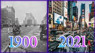 Evolution of New York City Streets|1900 - 2021| Pro Evolution