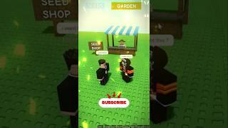 Ignored by All… Saved by Me!  Grow A Garden #shorts #roblox #growagarden