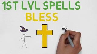 1ST LEVEL SPELL #9: Bless  (5E)