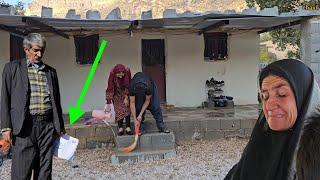 Nomadic Life in Iran: Coming Together to Help Azam Build Her House