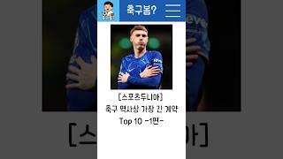 축구 역사상 가장 긴 계약 TOP 10 -1편-