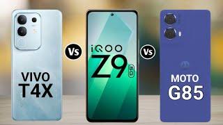 Vivo T4X vs Iqoo Z9 vs Moto G85 vs Vivo T4x 5g Full Comparison Video @ChotaTech1