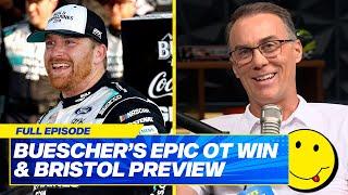 Kevin Harvick Reacts to Chris Buescher’s Epic Overtime Win Over Shane Van Gisbergen at Watkins Glen!