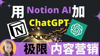 30分钟生产3个月全平台视频内容文案，用最牛2个AI工具Notion AI和ChatGPT最牛配合工作流程和模型（2023终极方案）