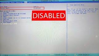 Disable secure boot in Acer bios | Acer Laptop | Insyde H2O Bios