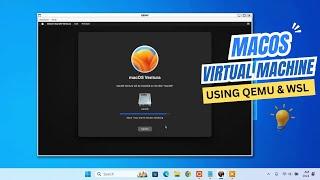 Create a macOS Virtual Machine on Windows PC [using QEMU]