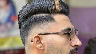 ￼ Hair Style men hair styling hair dryer tutorial step-by-step