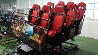 Hydraulic 9 seats XD simulator for 5D/7D/9D/XD cinema!