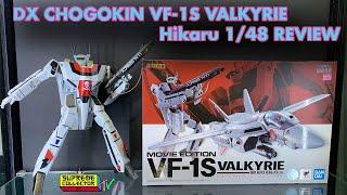 VF-1S Valkyrie DX Chogokin Hikaru Bandai (SupremeCollector TV Review)