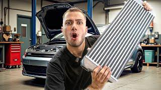 ΒΑΖΟΥΜΕ INTERCOOLER ΓΙΑ ΤΟ TURBO STAGE 2 SCIROCCO!!