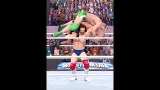 Eugene Gives Double F-5 To Brock and Cena #shorts #wweshorts