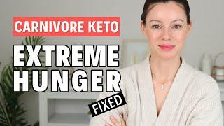 I Finally Fixed My Excessive Hunger Issues on Carnivore/Keto! + Sleep Update