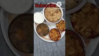 #sunday special thali #homefood #ytshorts #viralshorts #shorts #trending#food #syamalachethivanta