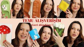 TEMU ALIŞVERİŞİM  2 yıl sonra geri döndüm  #reklam #temu #temu #çeyiz