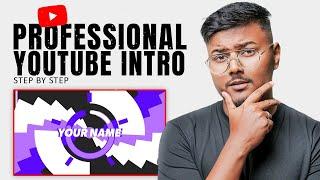 How To Make a YouTube Intro (FREE & Easy) | YouTube Intro Tutorial 2024!