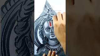 How to draw beautiful portrait|| Easy portrait drawing|| #art#drawing#ytshorts