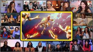 YouTubers React To EKKO SAVE THE WORLD | Arcane S2 Ep 9 Finale Ekko Big  Moment Reaction Mashup