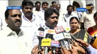 NR Congress stages walkout in Pondy | Cauvery News