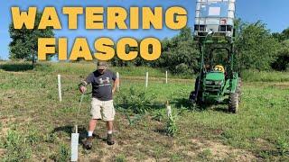 Watering Fiasco on the Habitat Oasis Project