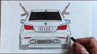 Как нарисовать машину BMW