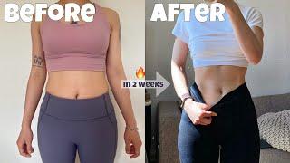 Get TINY WAIST & 11 LINE in 14 DAYS  6 Min LOVE HANDLE Workout at Home (Summer Challenge)