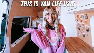 Our First Impressions of Van Life in America (USA Road trip)