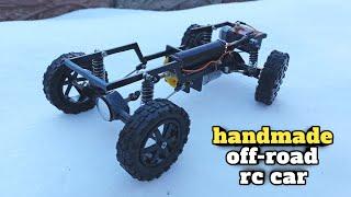 handmade 4wd off-road rc car // (full video )