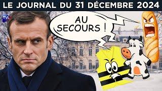 Macron, l’annus horribilis - JT du mardi 31 décembre 2024