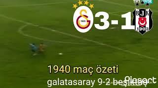 Galatasaray 9-2 Beşiktaş maç özeti