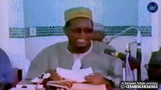 HUKUNCIN WANDA MATARSA TA HAIHU BAYAN WATA 3 DA AURE: Sheikh Ja'afar Kano Rahimahullah