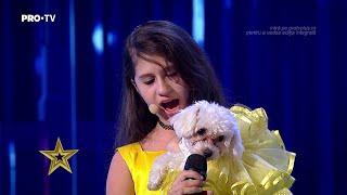 Românii au talent 2021: Crina și Luna, dovada că prietenia dintre un om și animal este de neprețuit