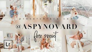 Edit Photo like @ASPYNOVARD — Free Lightroom Presets | Minimal Preset | Tutorial | DNG