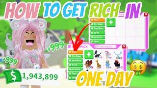 THE BEST WAYS TO GET RICH ON ADOPT ME 2024 *WORKING*