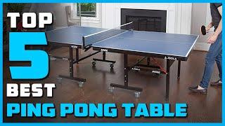 Best Ping Pong Tables Buying Guide- Top 5 Review [2023]