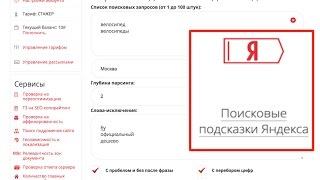 Как собрать поисковые подсказки в Яндексе? Пиксель Тулс  — БЫСТРЫЙ сбор с настройками