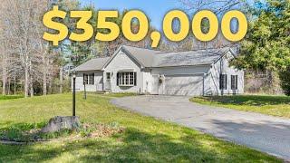 Inside a $350,000 Ranch located in Portland Maine Suburbs | Gorham Maine Real Estate 2022