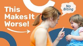 What To Do When Your Child Bites To Actually Get Them to Stop