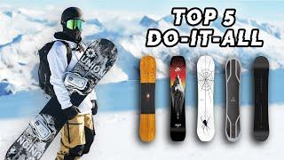 Top 5 Do-It-All Snowboards 2024 | Board Archive